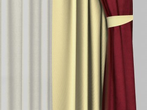 curtains 5 3D Модель