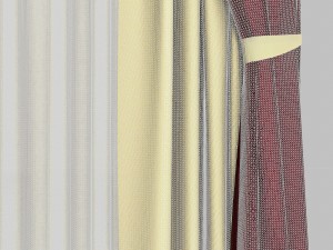 curtains 5 3D Модель