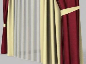 curtains 5 3D Модель