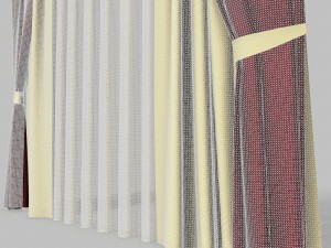 curtains 5 3D Модель