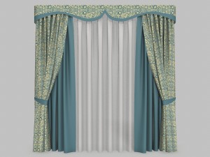 curtains 6 3D Model