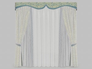 curtains 6 3D 모델