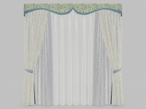curtains 6 3D Model