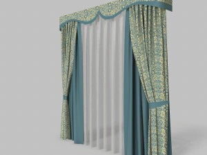 curtains 6 3D Model
