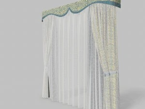 curtains 6 3D Model