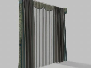 curtains 6 3D Model