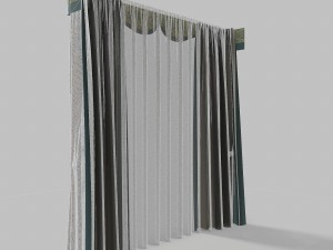 curtains 6 3D 모델
