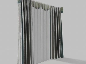 curtains 6 3D Model