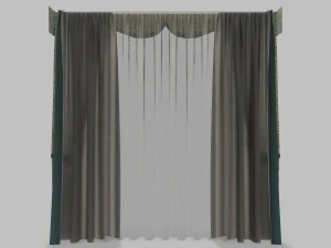 curtains 6 3D Model