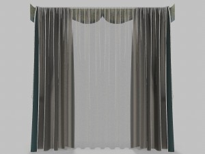 curtains 6 3D 모델