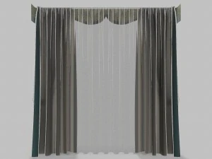 curtains 6 3D Model