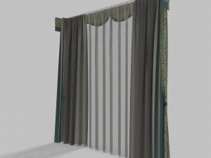 curtains 6 3D 모델