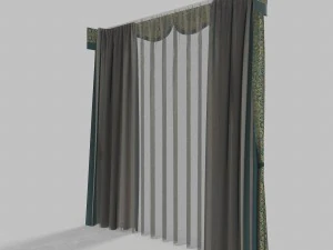 curtains 6 3D Model