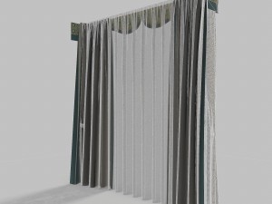 curtains 6 3D 모델