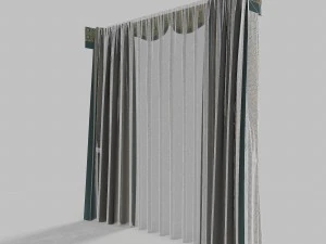 curtains 6 3D Model