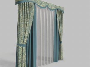 curtains 6 3D 모델