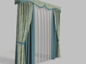curtains 6 3D Model