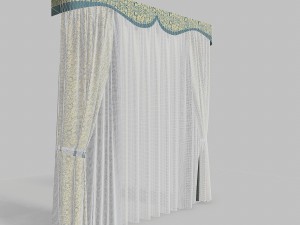 curtains 6 3D 모델