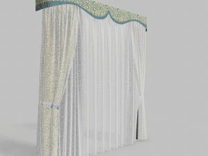 curtains 6 3D Model