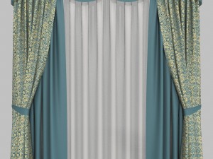 curtains 6 3D 모델