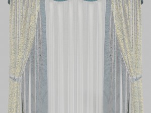 curtains 6 3D 모델