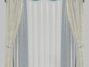 curtains 6 3D Model