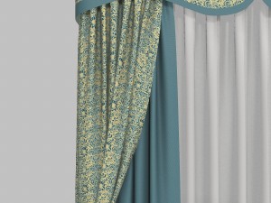 curtains 6 3D 모델