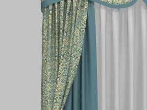 curtains 6 3D Model