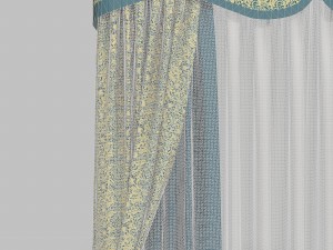 curtains 6 3D 모델