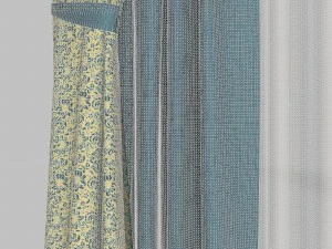 curtains 6 3D Model