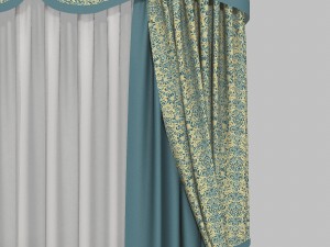 curtains 6 3D 모델