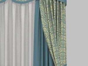 curtains 6 3D Model