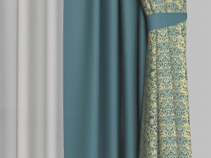 curtains 6 3D 모델