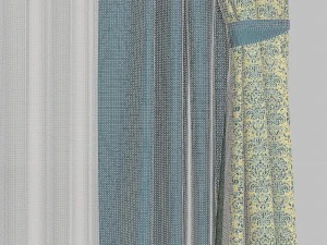 curtains 6 3D Model