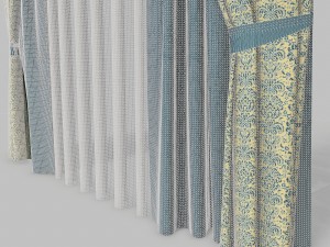 curtains 6 3D 모델