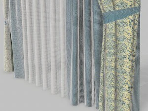 curtains 6 3D Model
