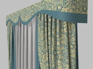 curtains 6 3D 모델