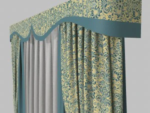 curtains 6 3D Model