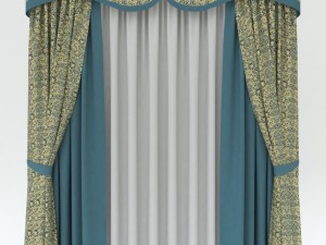 curtains 6 3D 모델