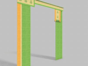 curtains 7 3D Model