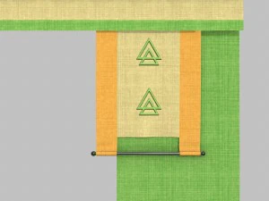 cortinas 7 Modelo 3D