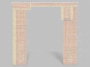 curtains 8 3D Model