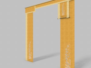curtains 8 Model 3D
