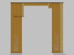 curtains 8 3D Model