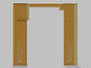 curtains 8 Model 3D