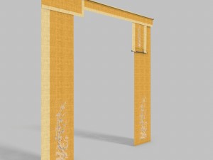 curtains 8 Model 3D