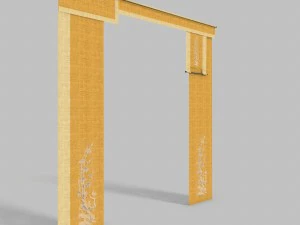 curtains 8 3D Model