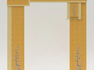 curtains 8 3D Model