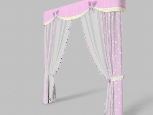 curtains 9 Modelo 3D