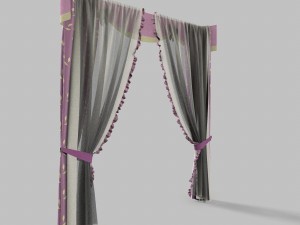 curtains 9 Modelo 3D